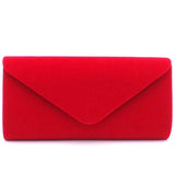 High Suede Women Evening Bag Wedding Party Handbag Noble Prom Chain Shoulder Bag