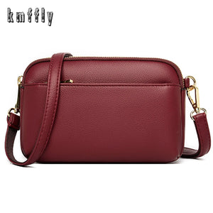 Leather Women Handbag Totes Large Capacity Shoulder Bag