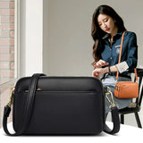 Leather Women Handbag Totes Large Capacity Shoulder Bag