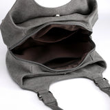 Canvas Top-handle Hobo Shoulder Bag for Women