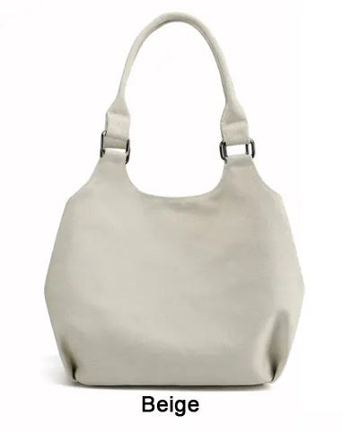 Canvas Top-handle Hobo Shoulder Bag for Women