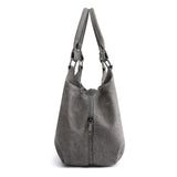 Canvas Top-handle Hobo Shoulder Bag for Women