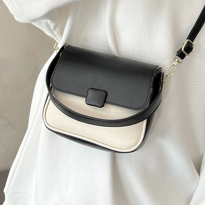 Vintage Small Flap Crossbody Bag for Women's Shoulder
