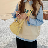 Lychee Pattern Women Top-handle Bags Solid PU Leather Female Shoulder Crossbody