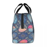 Ethnic Lunch Bag Insulated Thermal Cooler Bento Lunch Box Tote Picnic Storage