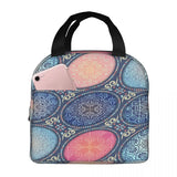 Ethnic Lunch Bag Insulated Thermal Cooler Bento Lunch Box Tote Picnic Storage
