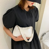 PU Leather Underarm Bag Totes Girls Casual Shoulder Women Handbags Pouch