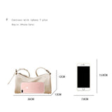 PU Leather Crossbody Bag Women's Shoulder Messenger Boston Bag