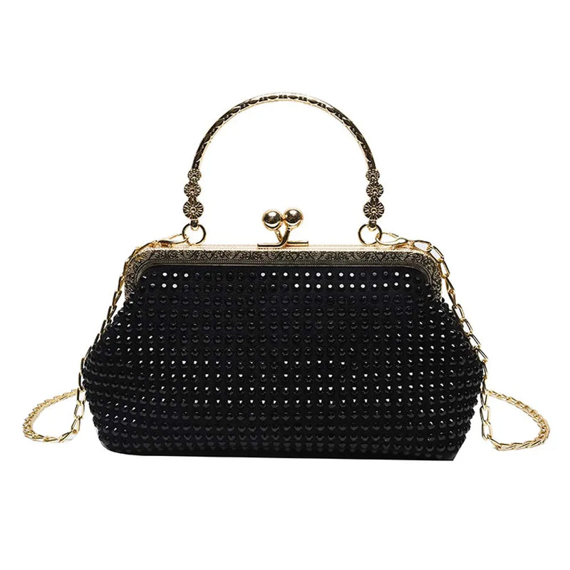 Rhinestone Clutch Purses Evening Wedding Party Crossbody Bag