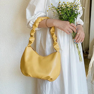 Shoulder Bag Dumpling Style Underarm Purse for Party