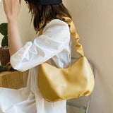 Shoulder Bag Dumpling Style Underarm Purse for Party