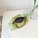 Solid Tote Bag Female PU Leather Crossbody Handbag Armpit bag