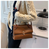 Vintage Silk Scarf Tote Bag PU Leather Women Handbag