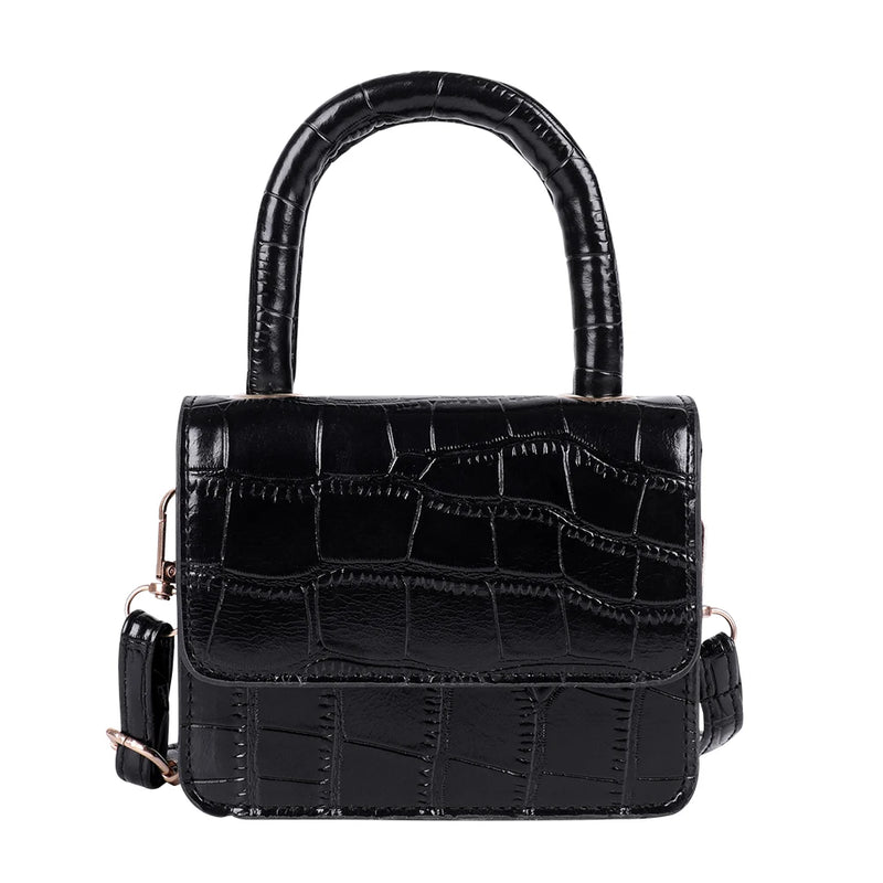 Women PU Leather Mini Shoulder Handbags Casual Flap Messenger Crossbody Bags