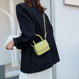 Mini Shoulder Handbags PU Leather Cute Crossbody Bags