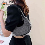 Sparkling Rhinestone Evening Clutch Bag for Women