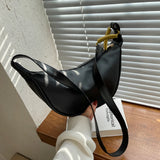 Women Shoulder Bags PU Leather Dumpling Crossbody Bag