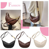 Women Shoulder Bags PU Leather Dumpling Crossbody Bag