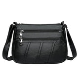 Women Soft PU Leather Crossbody Bag Large Capacity Tote Bags