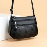 Women Soft PU Leather Crossbody Bag Large Capacity Tote Bags