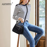 Women Soft PU Leather Crossbody Bag Large Capacity Tote Shoulder Bag