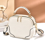 Autumn Plaid Small Square Shoulder Bag