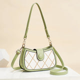 Rhombus Women's Bag Portable One-shoulder Messenger Bag Women