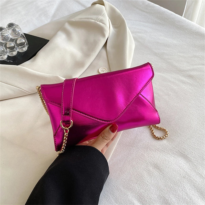 Women's Laser Leather Shoulder Bag