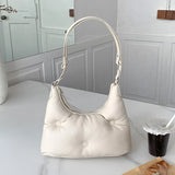 Women's Small Tote Clutch Handbag PU Leather Shoulder Bag
