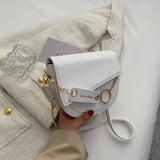 Mini Tote Bag PU Leather Small Crossody Bag for Women B236