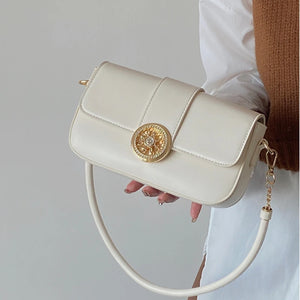 Women's Small Square Shoulder Bag Pu Leather Female Messenger Bags