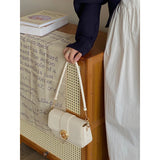 Women's Small Square Shoulder Bag Pu Leather Female Messenger Bags
