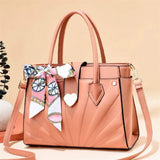 Fashionable One-shoulder Messenger Bag Women High-quality Pu Handbag