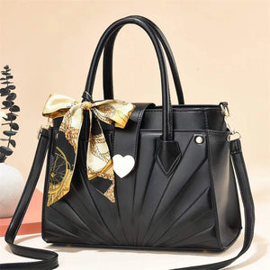 Fashionable One-shoulder Messenger Bag Women High-quality Pu Handbag