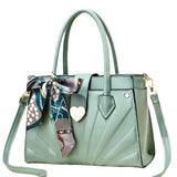 Fashionable One-shoulder Messenger Bag Women High-quality Pu Handbag