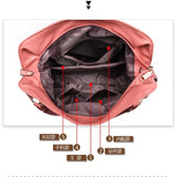 High-capacity One-shoulder Messenger Bag for Fall/winter