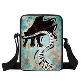 Elegant Piano Messenger Bag Women Handbags Guitar Print Shoulder Bag