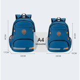 Waterproof Elementary School Bag for Boys 6-14 Years Old