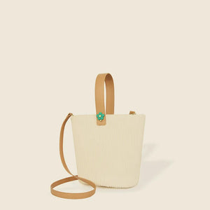 Elmsk Commuter Bag Women Single Shoulder Bucket Bag