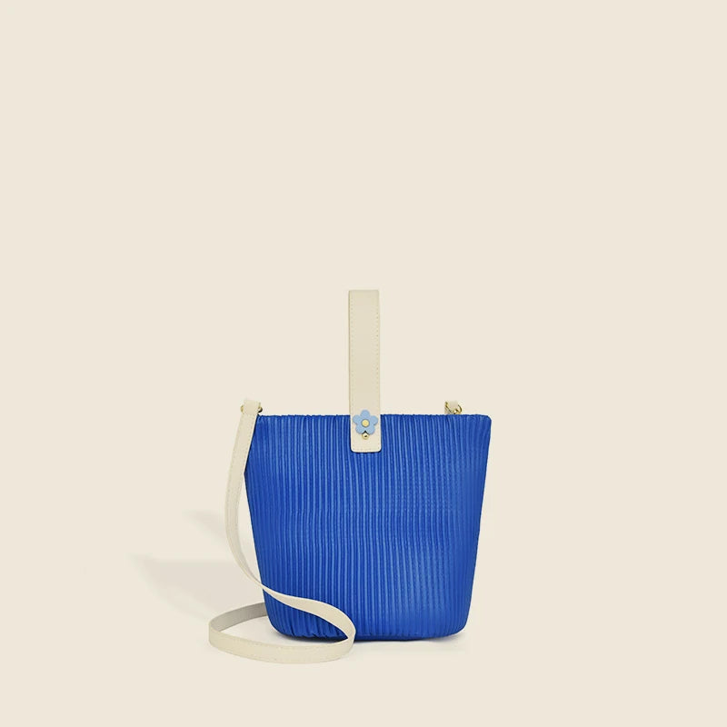 Elmsk Commuter Bag Women Single Shoulder Bucket Bag