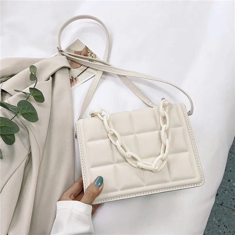 Embossed Flap Crossbody Bag Mini Handbags for Women Purses Mini Shoulder Bag