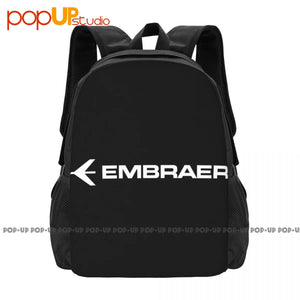 Embraer Backpack Large Capacity Gym Style Shopping Bag School Sport Bag