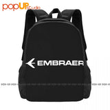 Embraer Backpack Large Capacity Gym Style Shopping Bag School Sport Bag