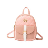 Embroidered Backpack Ladies Travel Bag Small Mini Backpack