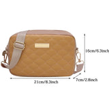 Embroidered Messenger Bags Printing PU Leather Shoulder Bag For Women
