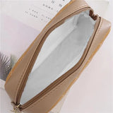 Embroidered Messenger Bag PU Leather Shoulder Crossbody Large Capacity Women
