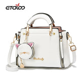 Embroidered Messenger Bags Women Leather Handbags Bags for Women Main Ladies Han