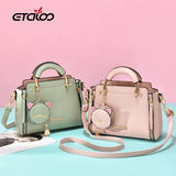 Embroidered Messenger Bags Women Leather Handbags Bags for Women Main Ladies Han