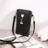 Embroidered Ladies Phone Bag Messenger Shoulder - Versatile