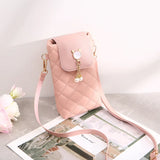 Embroidered Ladies Phone Bag Messenger Shoulder - Versatile